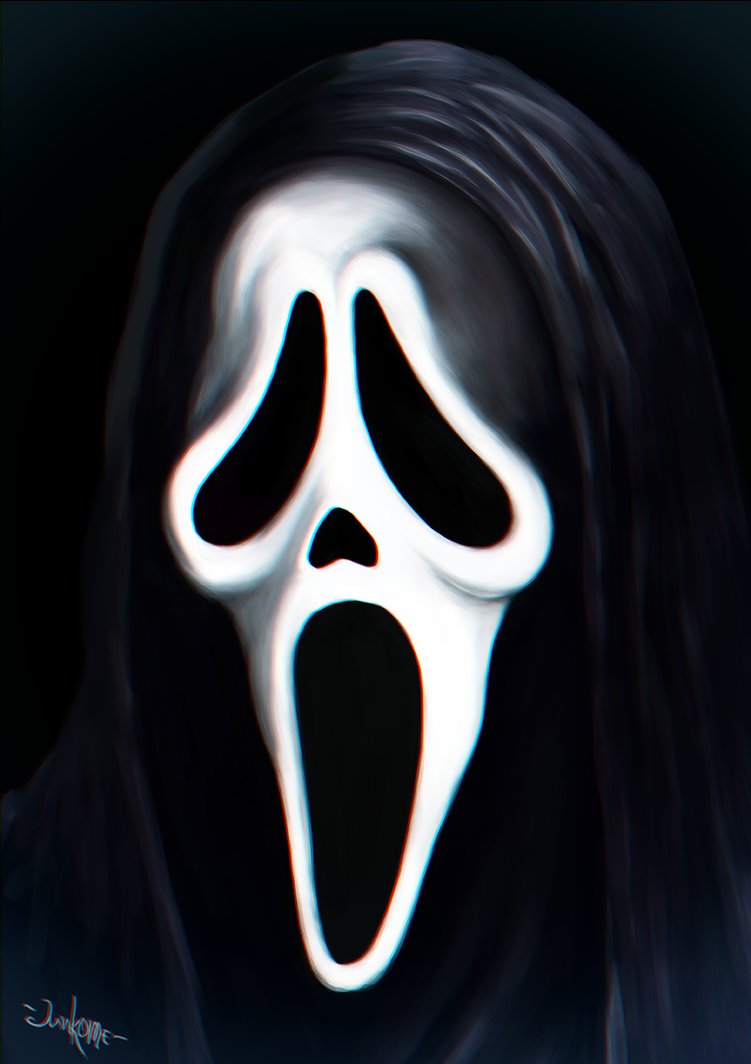 JamieMck8888's tweet photo. #Scream by junkome on DeviantArt 
#Horror #Art #Fanart https://t.co/OVG9hNdx54