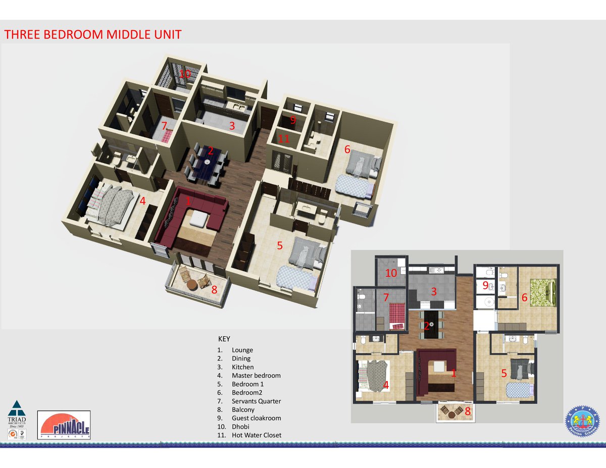 Bandariapt2's tweet photo. Upcoming 3 bedroom all en suite #Apartments with a DSQ for SALE in South C #TIFACountyPolls #KIGF2017 #kideroVsSonko #CEAbreakfast https://t.co/SamNvzwKhQ