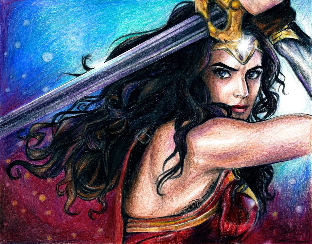 JamieMck8888's tweet photo. #WonderWoman by BreathlessDragon on DeviantArt 
#DCComics #DC #Art #Fanart #JusticeLeague https://t.co/MeW90IPw65