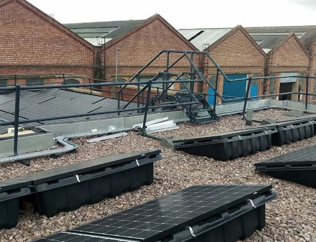 Read our latest blog about how our customers use our products: roofco.co.uk/news/rhinorail… #freestanding #guardrail #stepunit #roofsafety