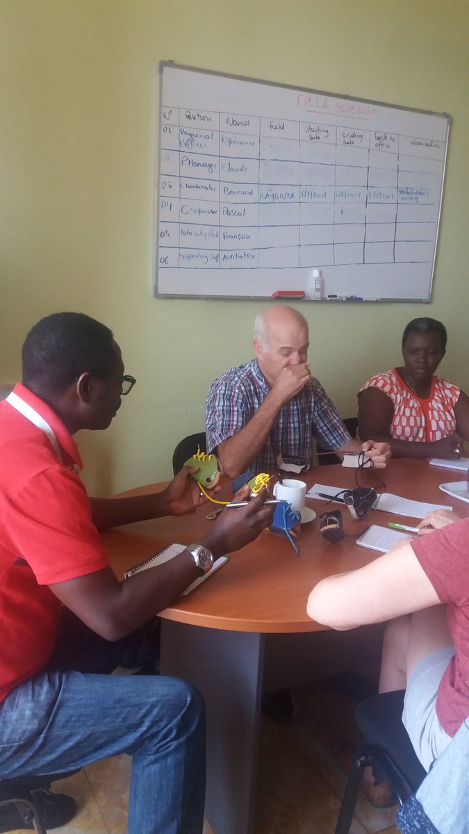 CureRwanda's tweet photo. With #SteenBeek himself instructing @CureRwanda team on the #Quality of SFAB #FreeRun2030 https://t.co/pRkzm5gbMb