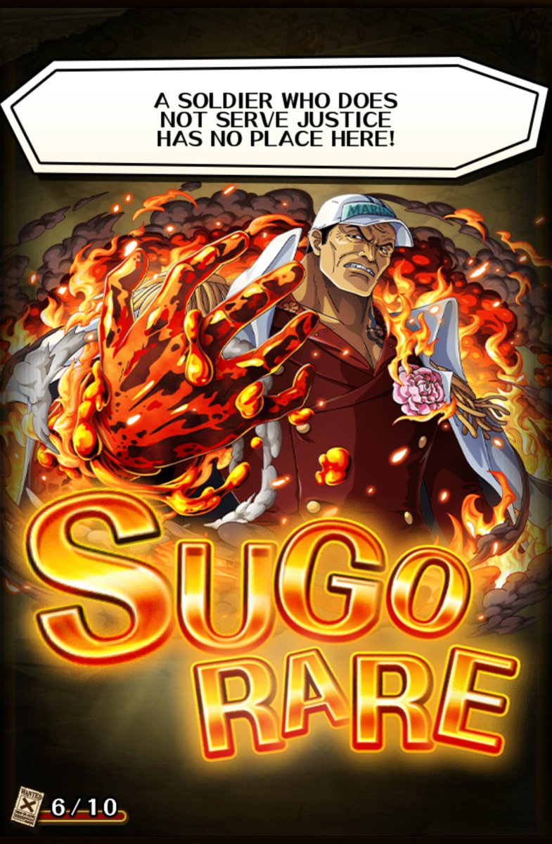 TheHowardWang's tweet photo. WELP. I'M VERY AWAKE NOW. THANKS GAME. #Sugofest #OnePiece #TreasureCruise https://t.co/yAmNrqW3mz