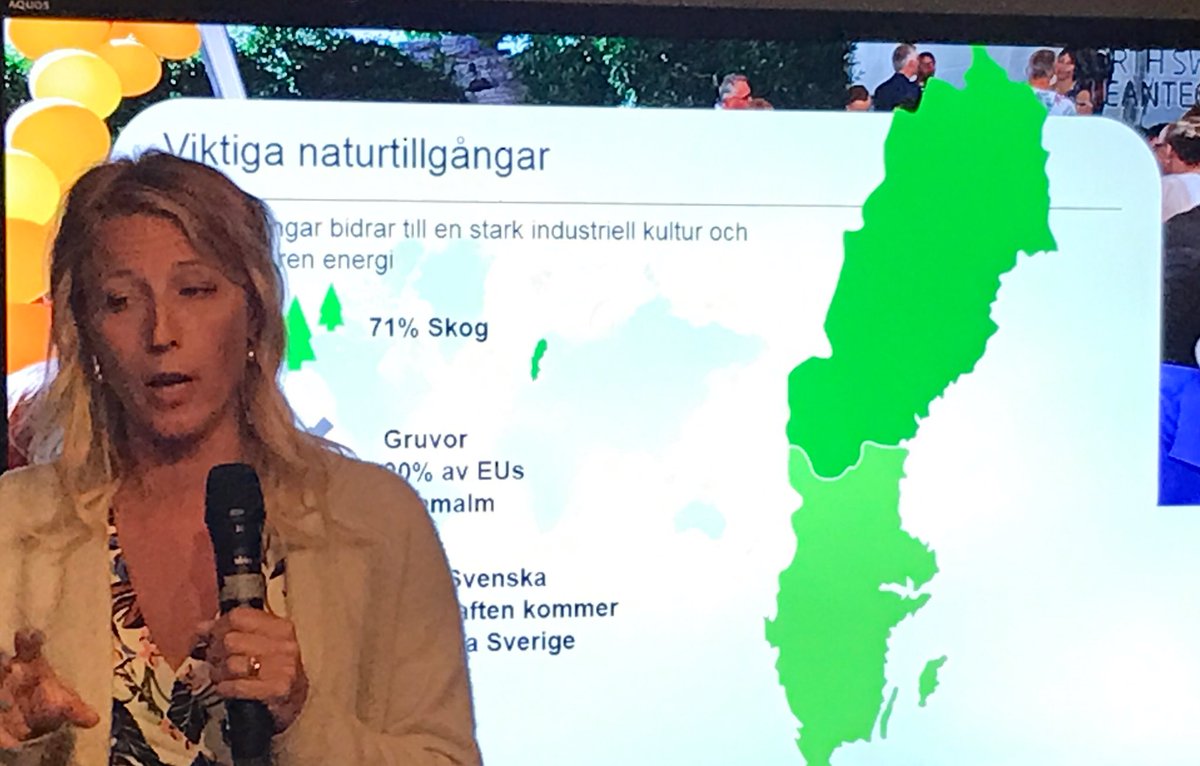 andreas_skog's tweet photo. Norra Sverige Àr bÀst i vÀrlden nÀr det gÀller grön teknik! Vi har sol, kyla, kompetens och naturtillgÄngar #almedalen #vbtn https://t.co/hwn838NbUh