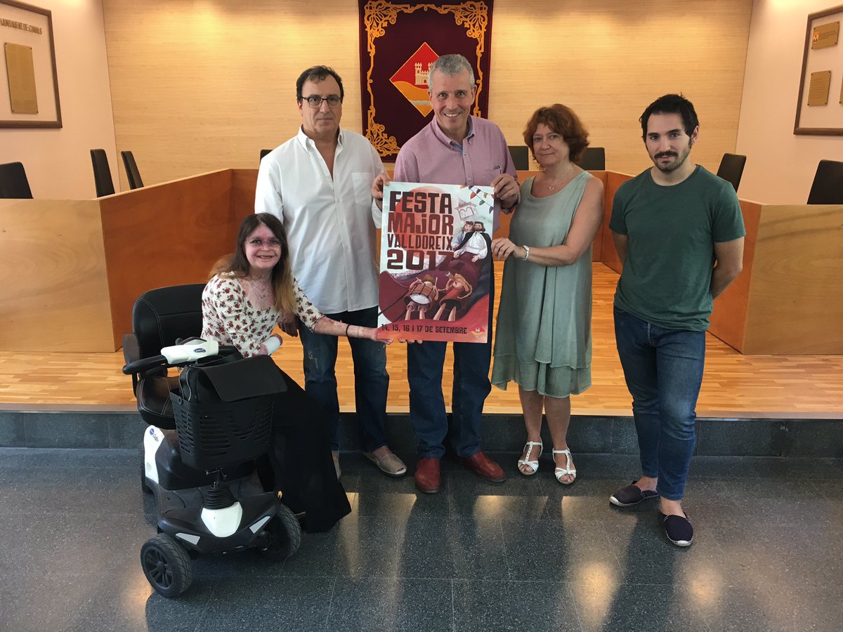 Alba Escolà guanya el Concurs de Cartells de la Festa Major de #Valldoreix 2017 @cugatcat <a href="/totsantcugat/">TOT Sant Cugat</a> <a href="/elCugatenc/">elCugatenc</a> <a href="/QuimCastello/">Joaquim Castelló</a>