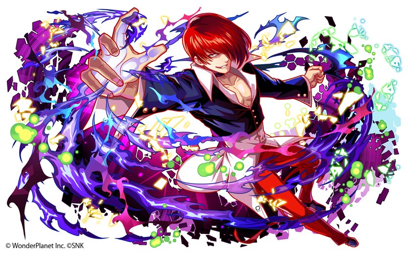 KOFコラボ】本日のユニットは『封ずる者 八神庵』です!「草薙京」の