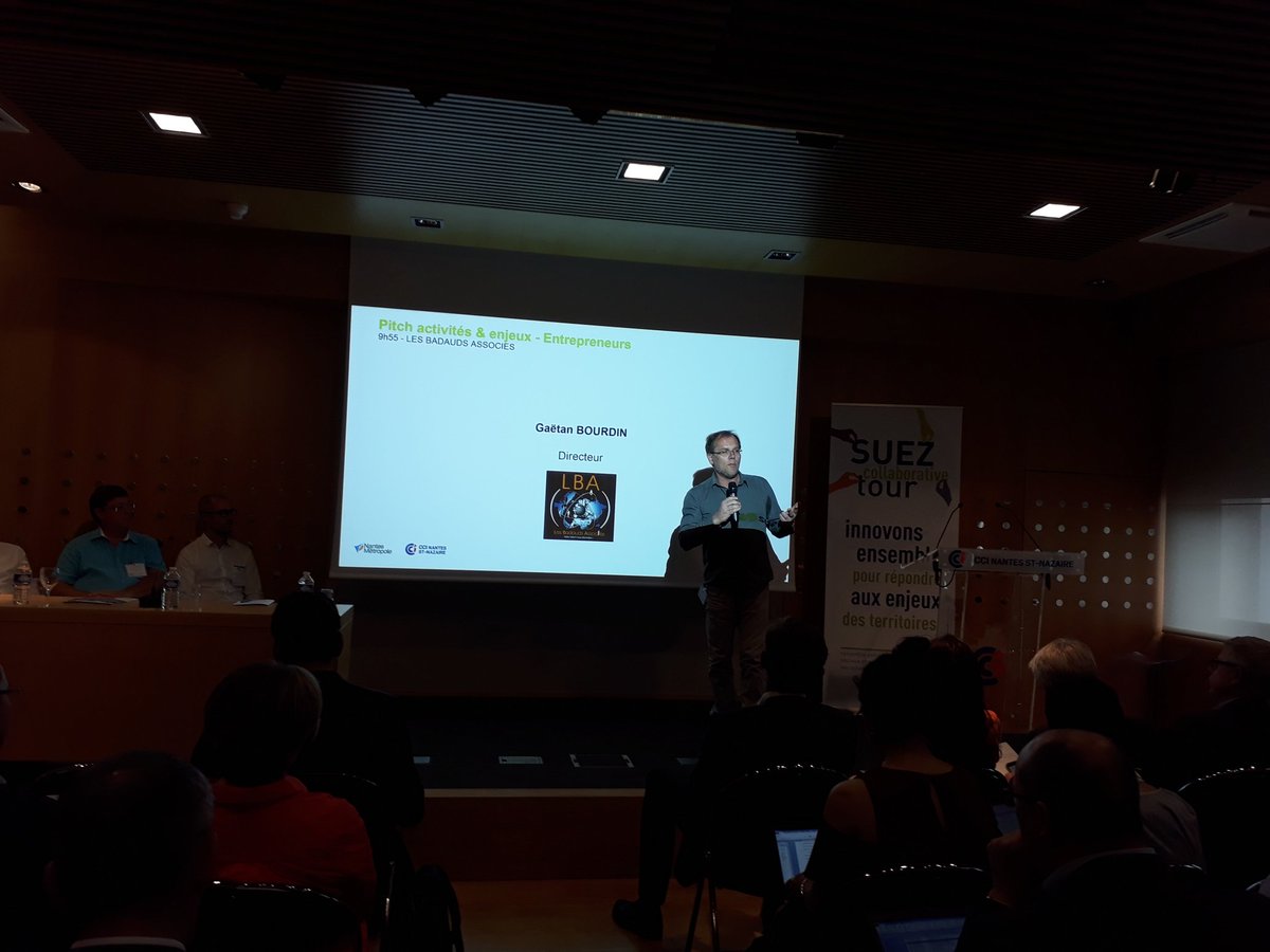 Animancel's tweet photo. Pitch des entrepreurs au #SUEZCollaborativeTour c est parti ! https://t.co/vNs05CGWrD
