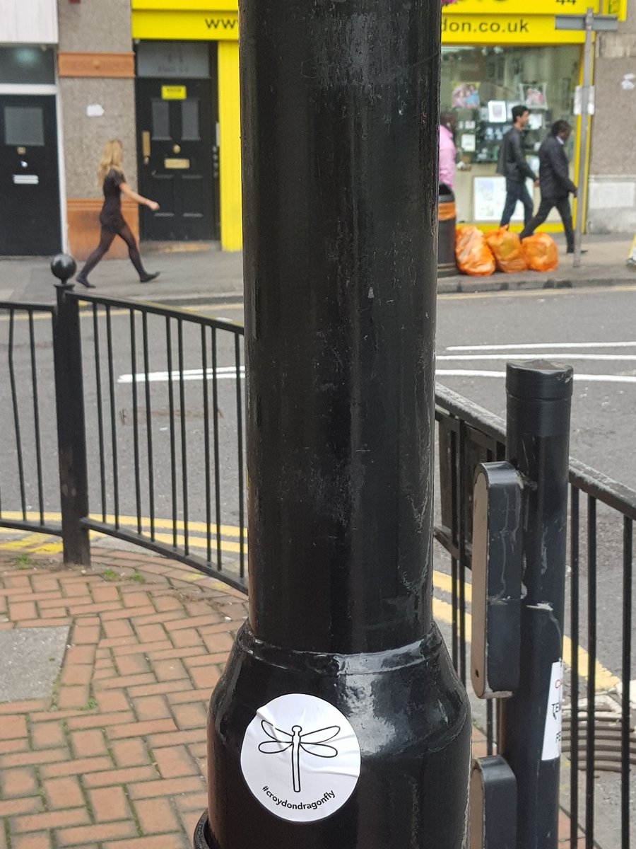 Cronxdragonfly's tweet photo. Striding down #georgest #northend #croydondragonfly https://t.co/3B4jo5ub7m