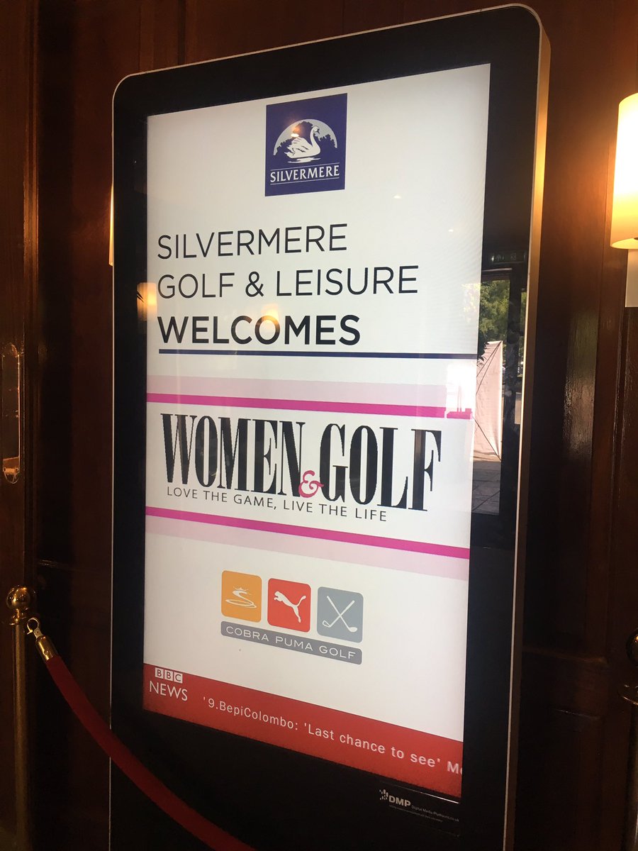 The sun in shining for today's @WomenandGolfMag &amp; <a href="/cobragolf/">COBRA Golf</a> Readers day at Silvermere! ⛳️☀️