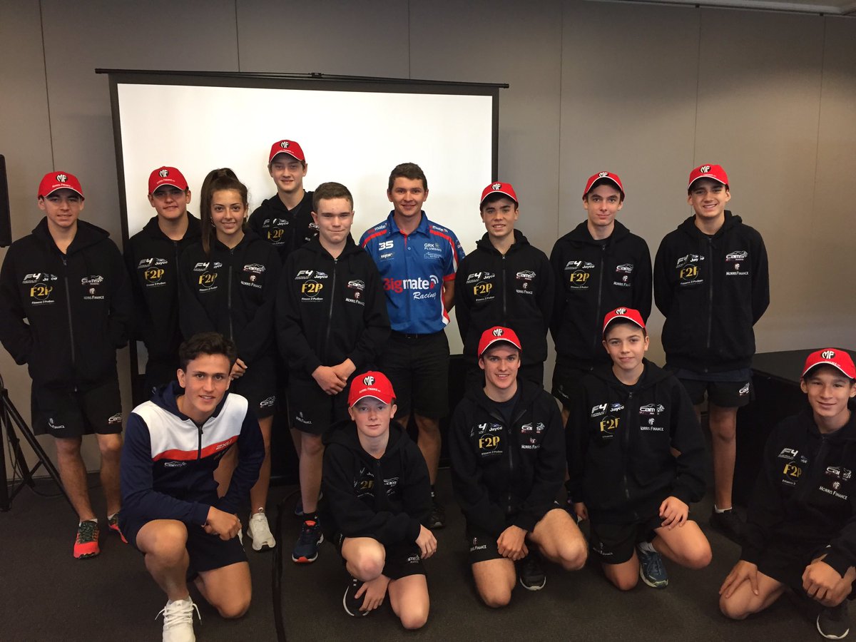 Motorsport_AUS's tweet photo. That's a wrap from the @MorrisFinance #CAMSacademy 🏁 Well done to the @KartingAust &amp; @Formula4AU racers who took part! #SupportingPathways https://t.co/vfLWpKYocd
