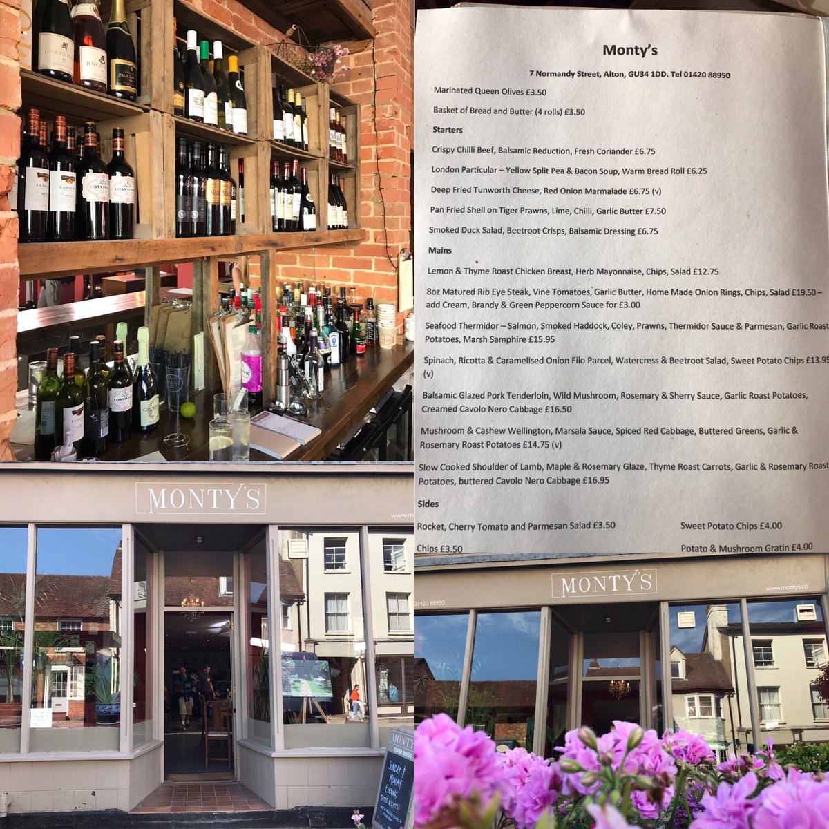 Thank you for hosting us today!!@montys_alton such a great place #restaurant #Montys #Alton