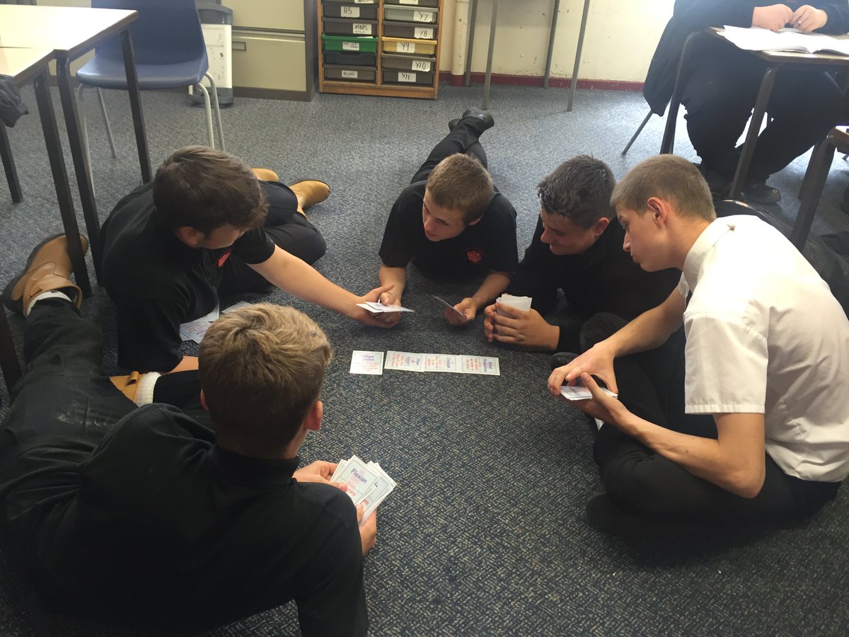 PeHaca's tweet photo. Year 10 GCSE PE Boys using dominoes for revision #revision #learningisfun https://t.co/1hNWARkOtm