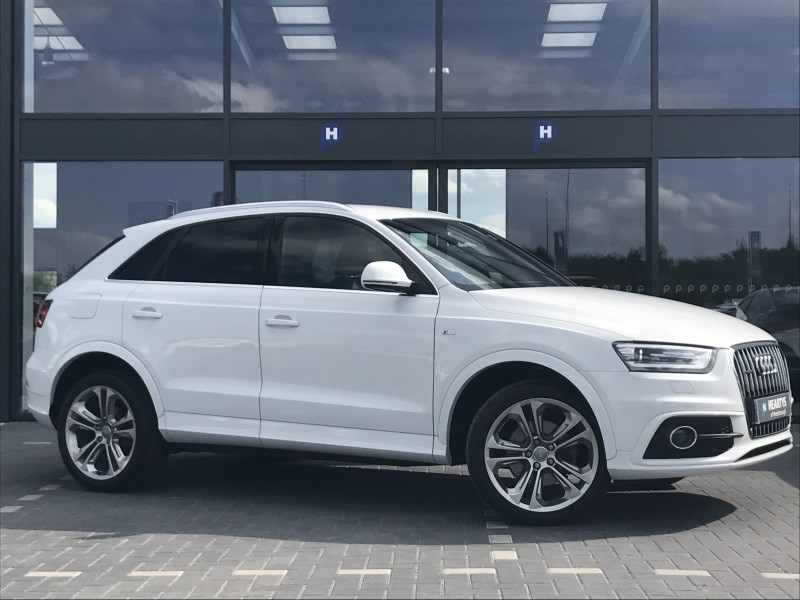 HeartysP's tweet image. AUDI Q3 2.0 TDI S LINE PLUS QUATTRO 177 - GLACIER WHITE

£21,475 - ☎️☎️ CALL HEARTYS TODAY ON 01733 560605 TO BOOK YOUR APPOINTMENT  ☎️☎️