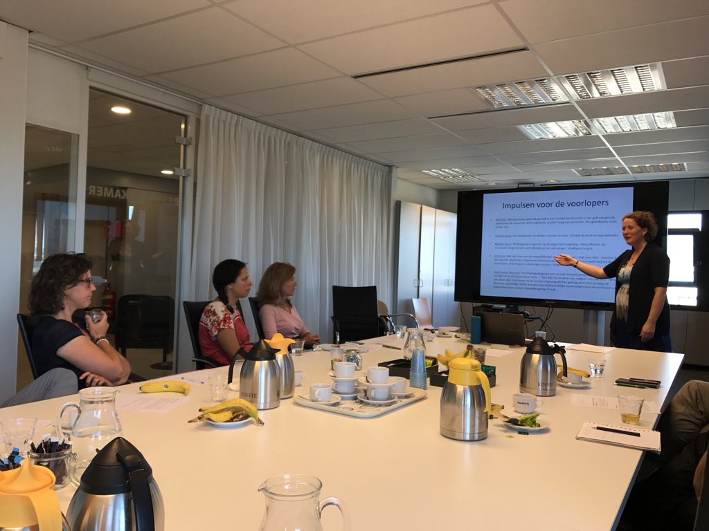 Training duurzame gedragsverandering met <a href="/duurzaam_dh/">Duurzaam Den Haag</a> #duurzaam #denhaag #training