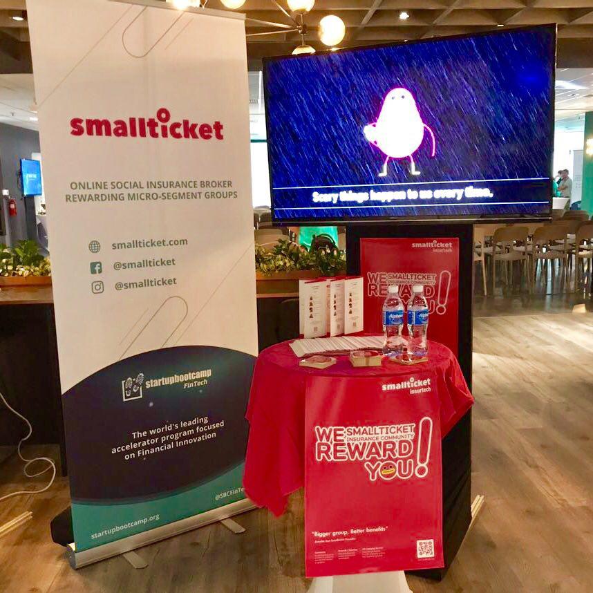 _smallticket's tweet photo. The Odyssey, @sbcFinTech #demotour started yesterday in Singapore
Our pitch ended in great success! #smallticket https://t.co/syM2Q3kYSl