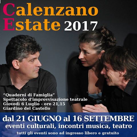 stasera a #Calenzano alle 21.15 #improvvisazioneteatrale costruita sui ricordi familiari degli spettatori facebook.com/quadernidifami…