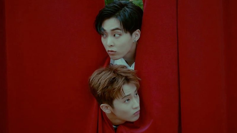 soompi's tweet photo. WATCH: #EXO's Xiumin And #NCT's Mark Are "Young &amp; Free" In The Wild For MV Teaser https://t.co/NLBaWO6gsn https://t.co/w8hGicqqZg