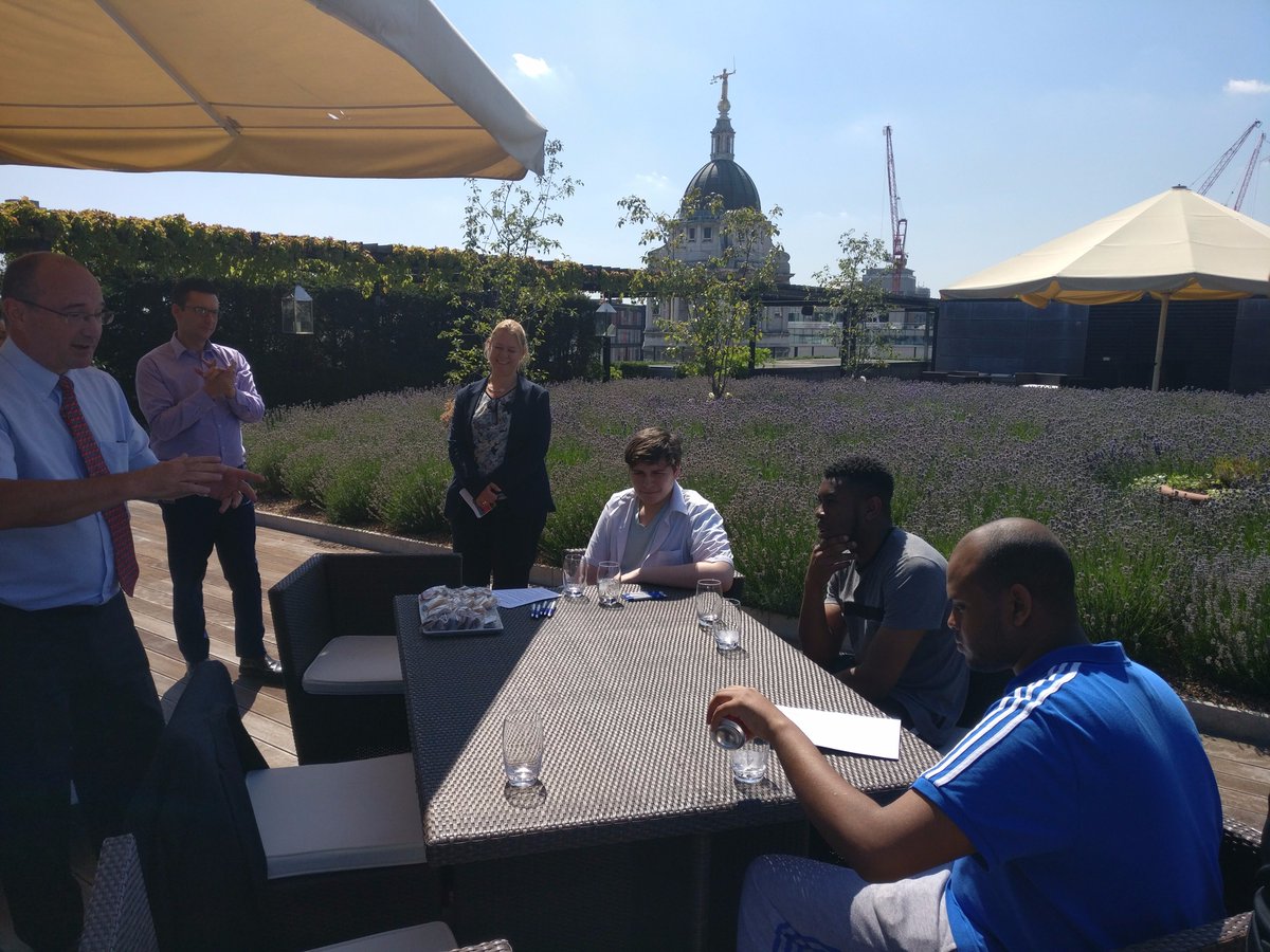 Massive thank you to the <a href="/BofAML/">BofAML</a> vendors who showed 12 <a href="/Street_League/">Street League</a> young people job placement opportunities yesterday #movingintowork