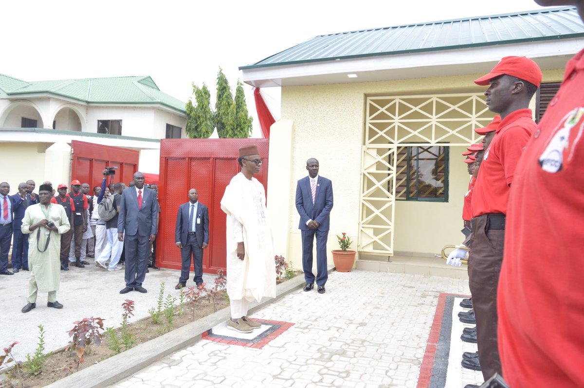 GovKaduna's tweet photo. This morning, Governor @elrufai is at the Commissioning of the Economic And Financial Crimes Commission, Kaduna Zonal Office. https://t.co/gf9Q9oCuwJ