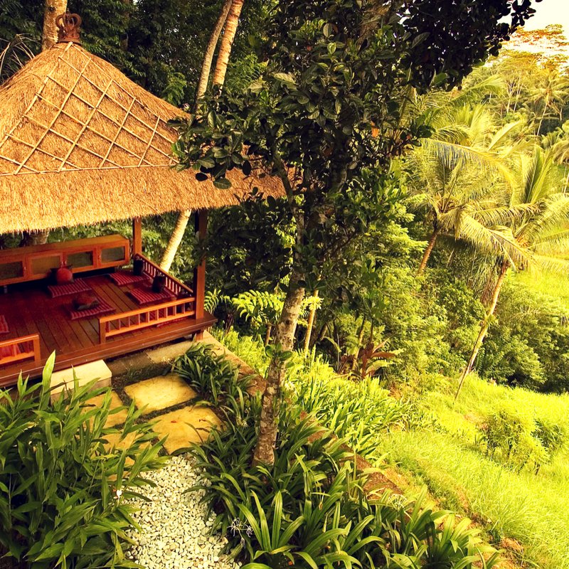 Private yoga shala and private garden in our Three Bedrooms Residence.
Best available rates on chapung.com.