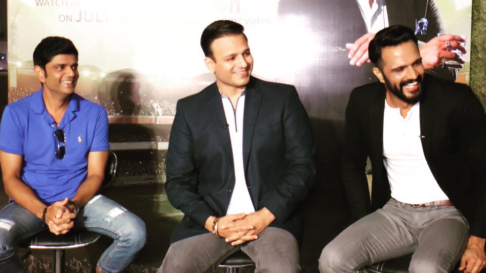 GiantRobotEnt's tweet photo. #InsideEdge Promotions - @RichaChadha_ @vivek_oberoi @jitin0804 @InsideEdgeAMZN @excelmovies
Streaming from 10th July only on @AmazonVideoIN https://t.co/kQfUqrv7F1