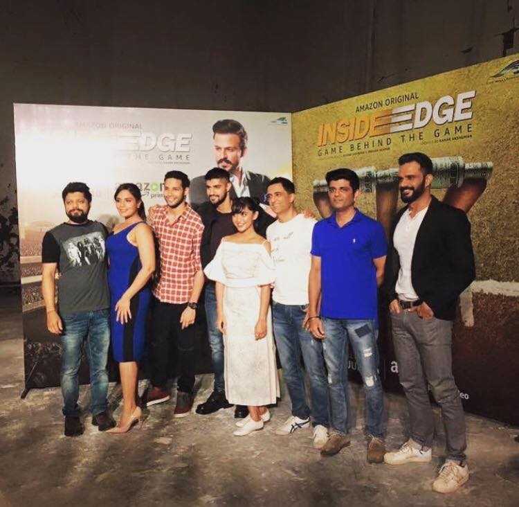 GiantRobotEnt's tweet photo. #InsideEdge Promotions - @RichaChadha_ @vivek_oberoi @jitin0804 @InsideEdgeAMZN @excelmovies
Streaming from 10th July only on @AmazonVideoIN https://t.co/kQfUqrv7F1