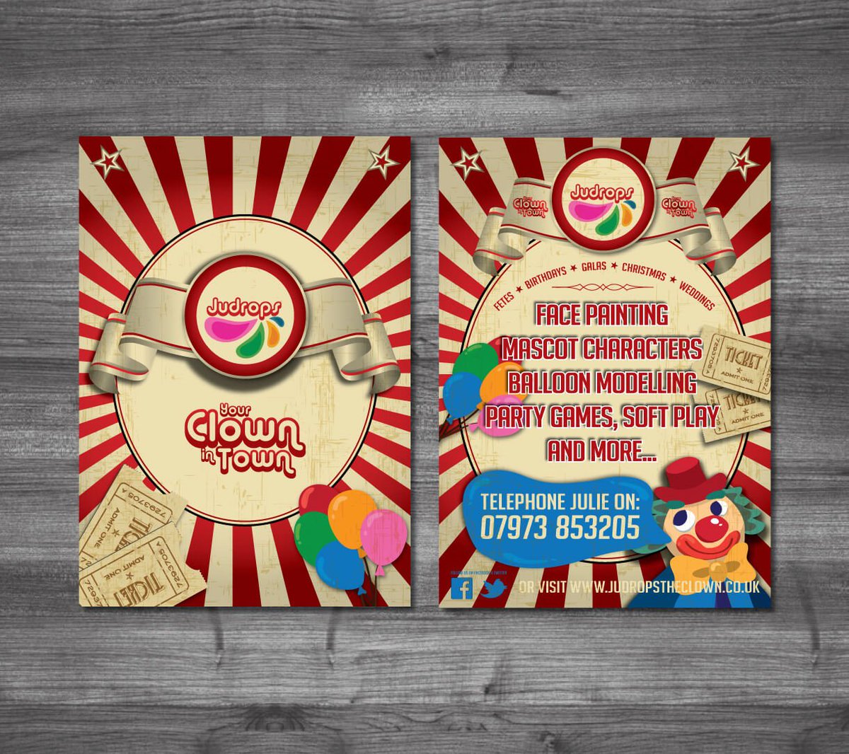 Spirasigns's tweet photo. The Clown in Town! 🤡🤡🤡
 
 If you need some must-see messaging to attract customers, you can count on A5 #flyers and #leaflets to do the job! https://t.co/LzqJgsMZGp