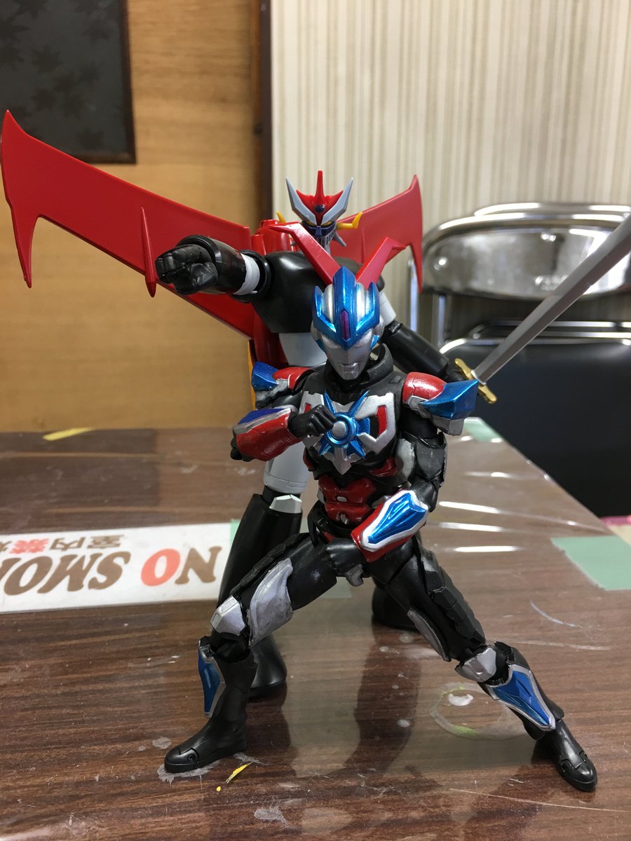 柾木 瑞希 Twitterren 命を燃やす時が来た 電光雷轟 偉大な勇者とともに 闇を撃を討つ グレートマジンガー ウルトラマンオーブ