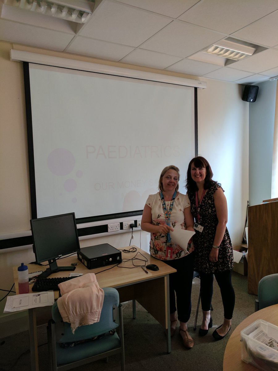 NUHpaedstheatre's tweet photo. Fab presentation on Paed consumables money saving project at the band 7 xtown by our two superb SW's @JayneH76 @JaneSquire1 @NuhTheatres https://t.co/IFJFQ8KPaK