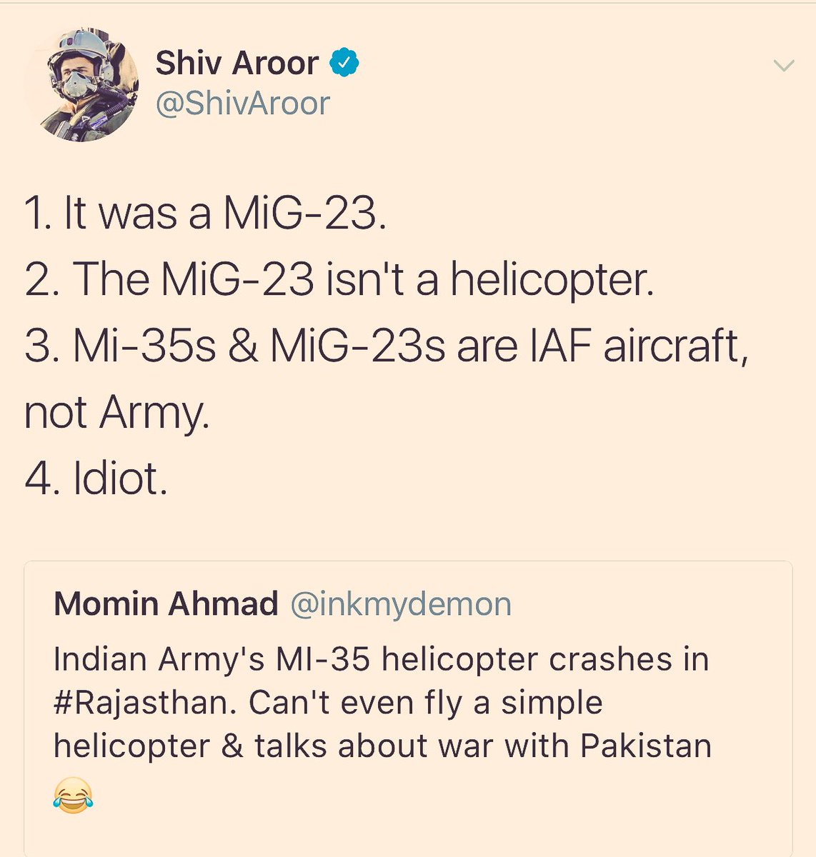 ranjit68's tweet image. Waste of time by @ShivAroor 😜to explain @inkmydemon about #flyingobjects! #Hilarious