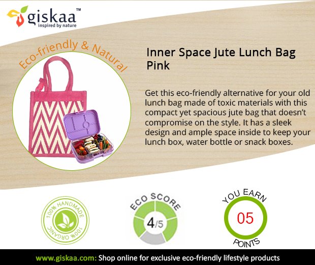 giskaa2016's tweet photo. Give a stylish makeover for your lunch pack with this eco-friendly jute lunch bag form Inner Space! Buy now @ https://t.co/fDk1zzQpnq https://t.co/s9FHpxryJQ