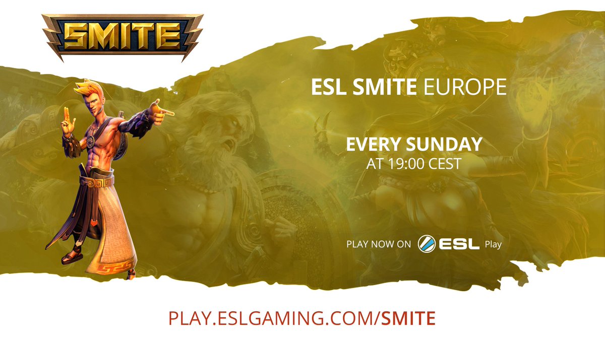 My fans are waiting!
esl.gg/2eyty6I