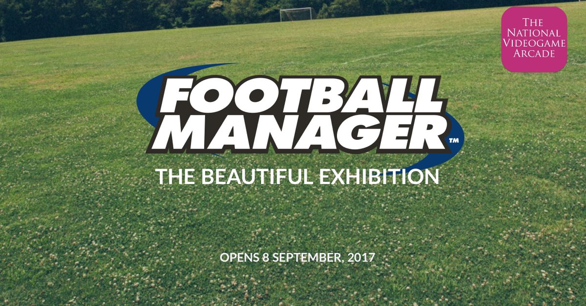 the_nvf's tweet photo. NEWS! Football Manager : The Beautiful Exhibition. Opens September. @footballmanager @SI_games https://t.co/kdj3a4nsdI https://t.co/SbB8h1enAq