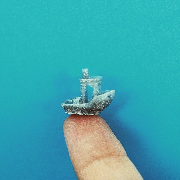 Fabtotum's tweet photo. Who wants a 0.2mm nozzle? #smallthing #3dprinted #benchy #Fab #3Dprinting #ComingSoon https://t.co/KJIHhDx98T