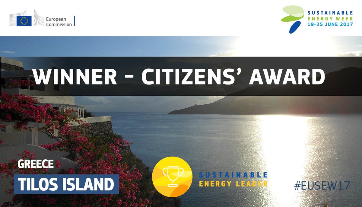 Read the interview with <a href="/Dzaf81/">Dimitrios Zafirakis</a> - project coordinator of #EUSEW17 Awards double winner <a href="/TilosHorizon/">Tilos Horizon</a>! europa.eu/!bD69NK