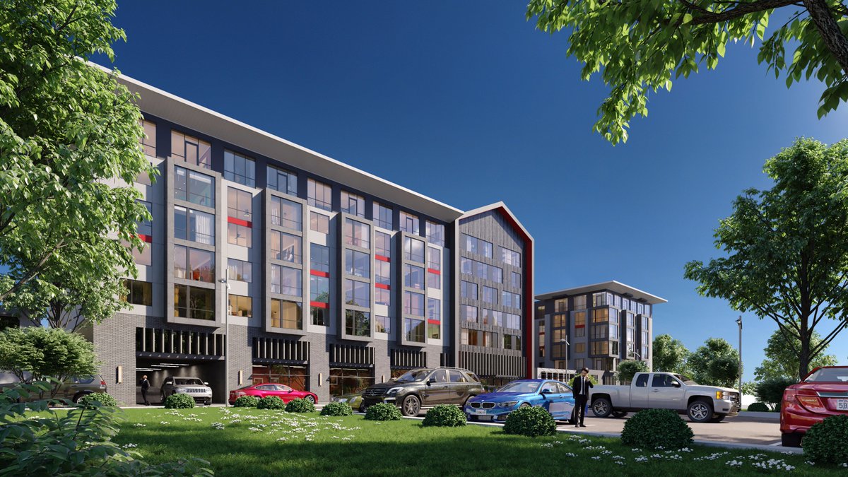 oneimprint's tweet photo. RT if you like! Our #FeaturedProject #Regis, #CA by #BDEArchitecture #multifamilyhomes #photorealistic https://t.co/nXYLArxGPo