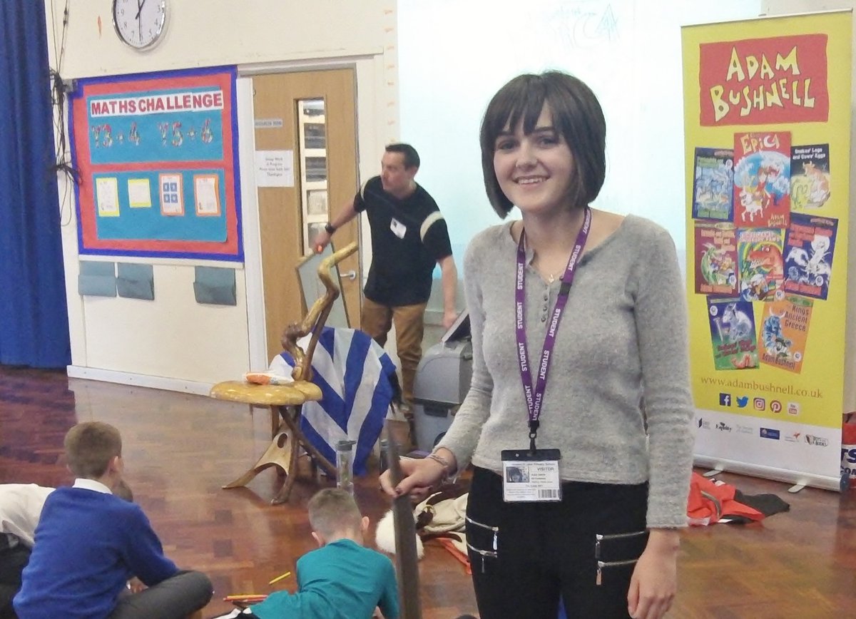 Howletch_Primary (@howletchprimary) on Twitter photo Great day with author Adam Bushnell in school <a href="/authoradam/">Adam Bushnell</a> Very grateful for student help from <a href="/QESFC/">Queen Elizabeth SFC</a> #workexperiencesupportingyoungcareers Great day with author Adam Bushnell in school <a href="/authoradam/">Adam Bushnell</a> Very grateful for student help from <a href="/QESFC/">Queen Elizabeth SFC</a> #workexperiencesupportingyoungcareers