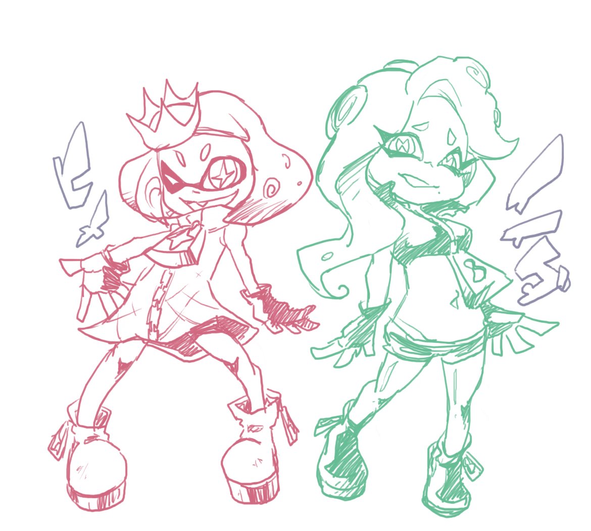 スプラトゥーン2 テンタクルズイラストまとめ 速報版 Twitter