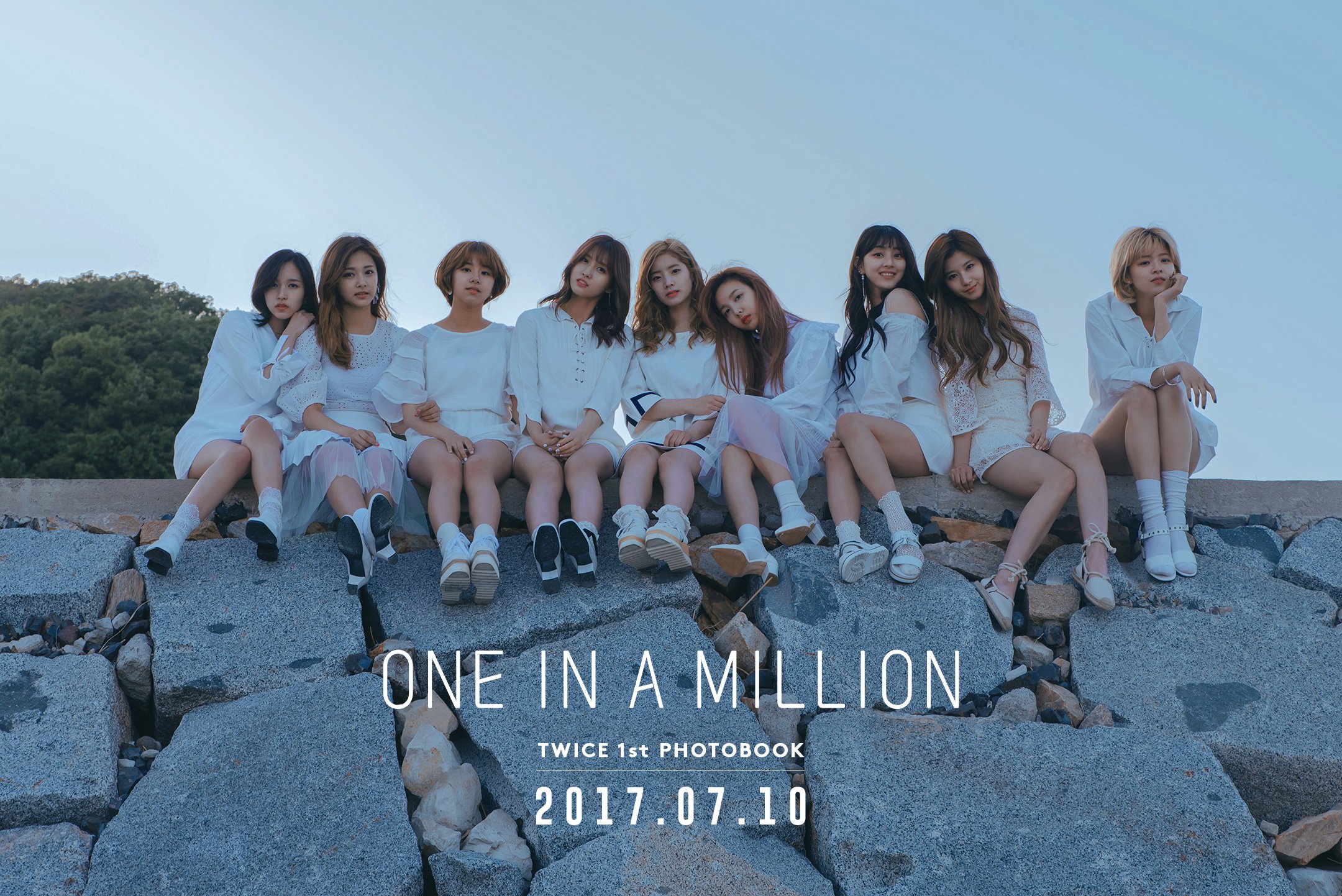 Twice Twice 1st Photobook One In A Million 17 07 10 Twice 트와이스 Oneinamillion