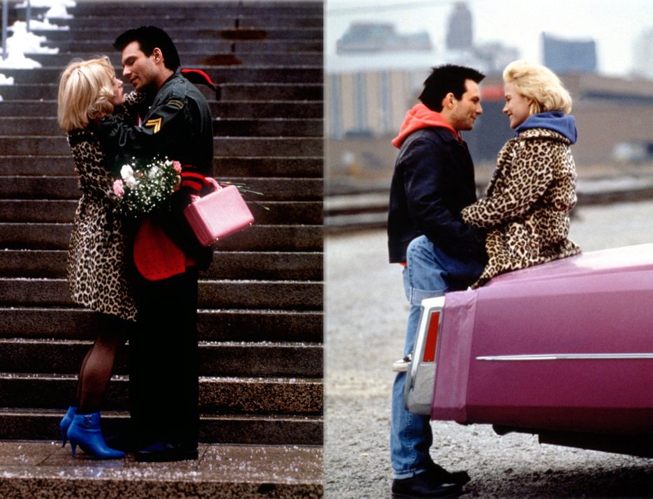 QTarantino_news's tweet image. True Romance (Directed by Tony Scott, written by Quentin Tarantino - 1993)  #InternationalKissingDay