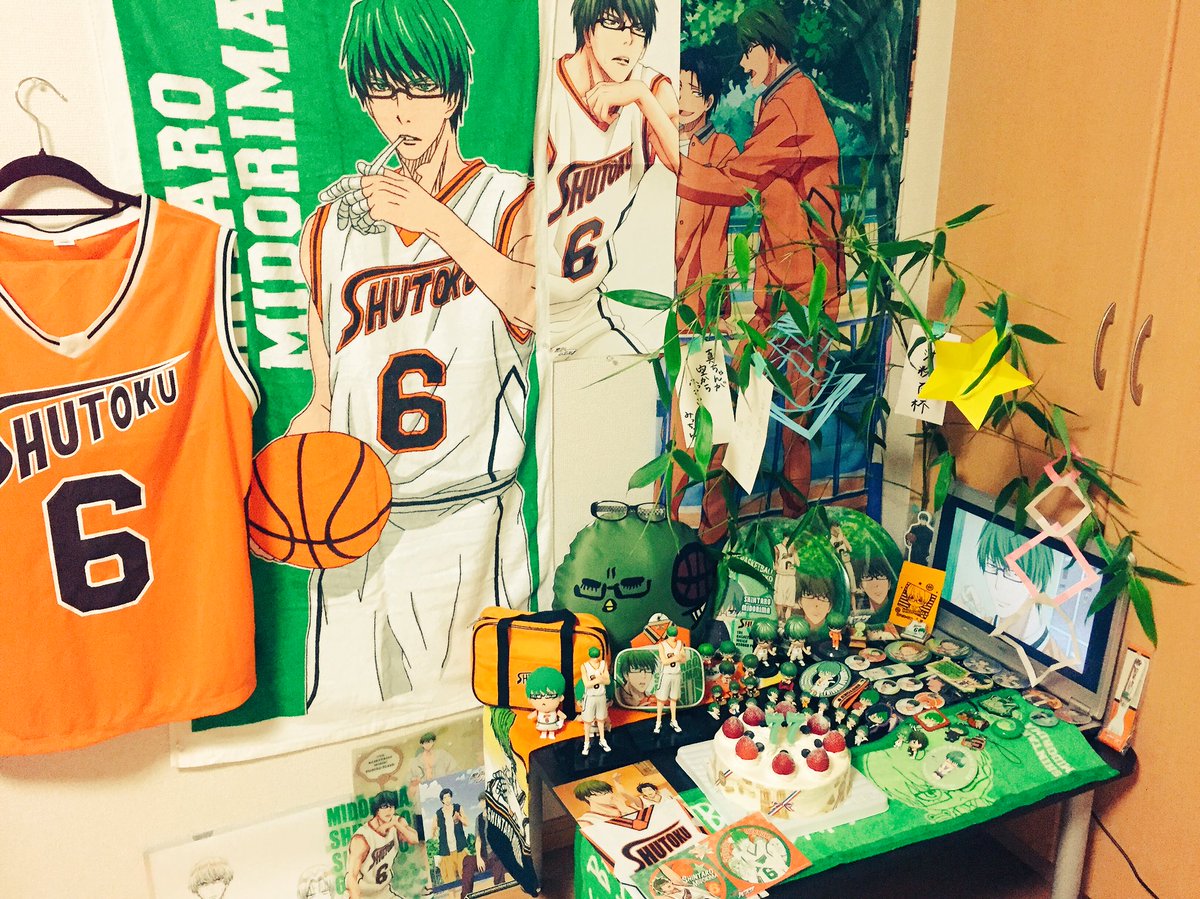 m75a__'s tweet photo. 真ちゃん誕生日おめでとう！！！！！！体が朽ちて風化しても愛し続けます！！！！！！！！！愛してるおめでとう！！！！！！！！！！！！☺️❤️❤️❤️❤️❤️❤️
#緑間真太郎生誕祭2017 https://t.co/H5divXynAW