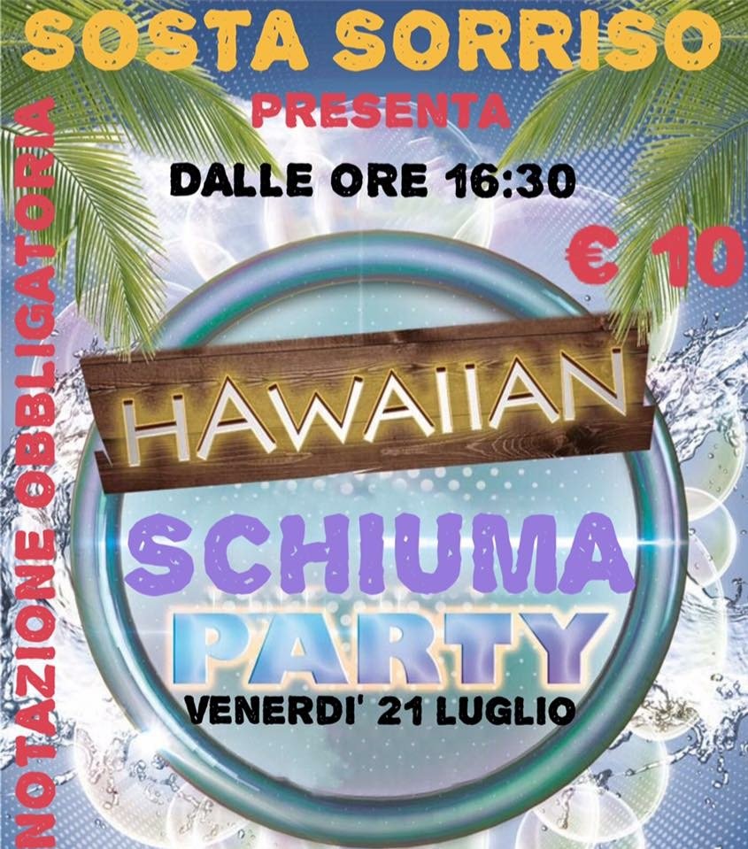 enjoyeventa's tweet photo. Troppo caldo? Noia? A #Pontedera l'evento più divertente dell'estate! Buttati nello schiuma party al Sosta Sorriso
https://t.co/iqYwWj3fxG https://t.co/8RK7z3Dkv3
