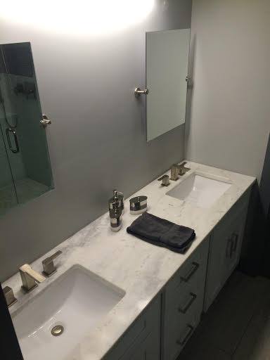 ContractorMen's tweet photo. We've heard that double vanities can save marriages! We're here to create the custom bathroom look you want. #BathroomRemodeling #GARemodel https://t.co/YzT84FLh0c