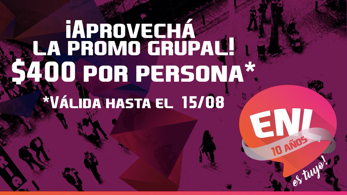 ENL_Locutores's tweet photo. 20 h de práctica intensiva. 30 disertantes de alto nivel + INFO https://t.co/nbJRJq3kWk #ENL10AÑOS #Córdoba #Locución #doblaje #Publicidad https://t.co/eNxu5TYQPW