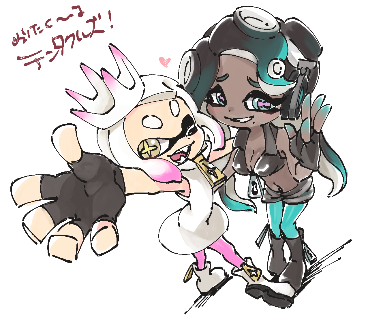 スプラトゥーン2 テンタクルズイラストまとめ 速報版 Twitter