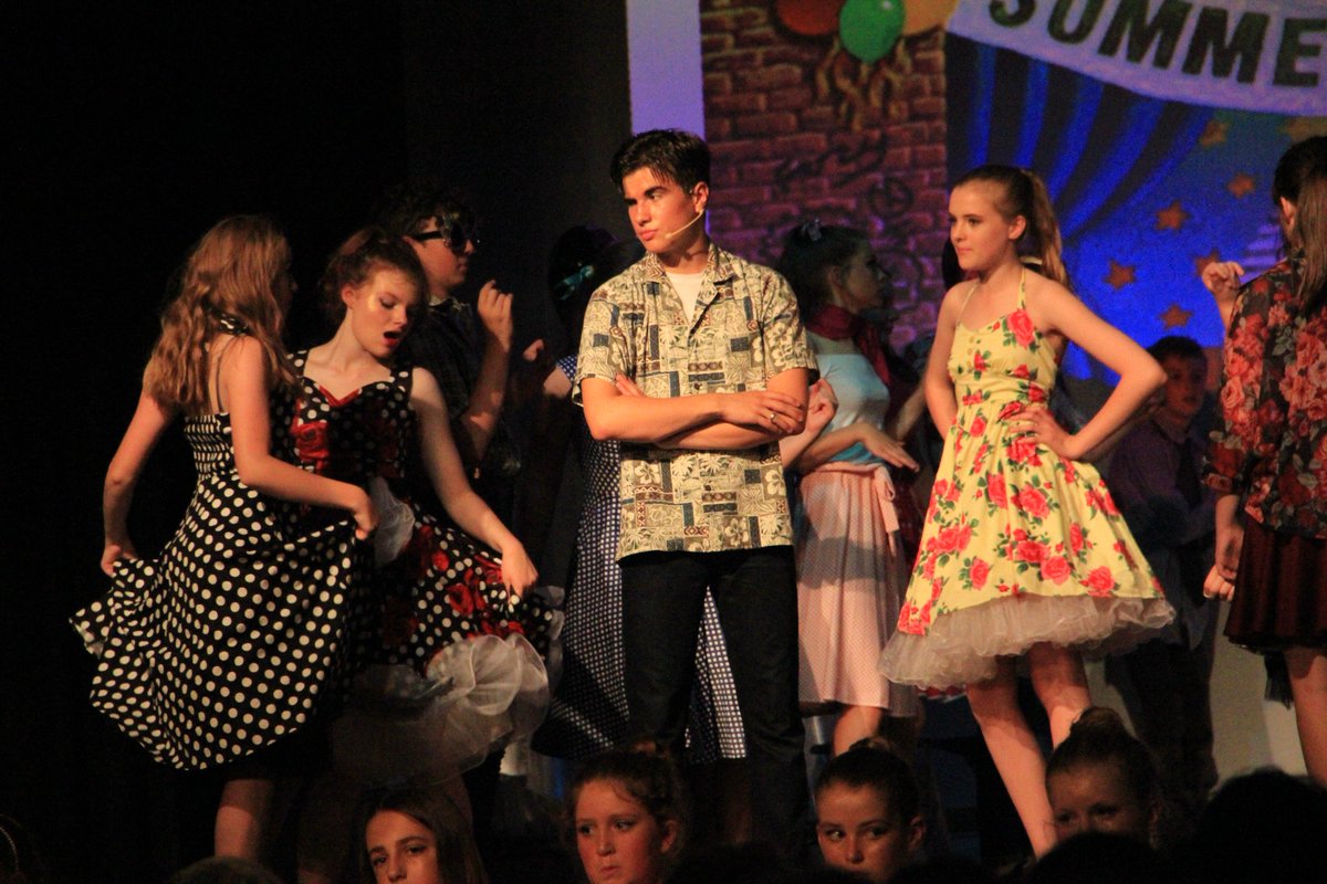 ReephamHigh's tweet photo. RHSC production of Grease #RHSC2017 https://t.co/ahYxomKMxZ