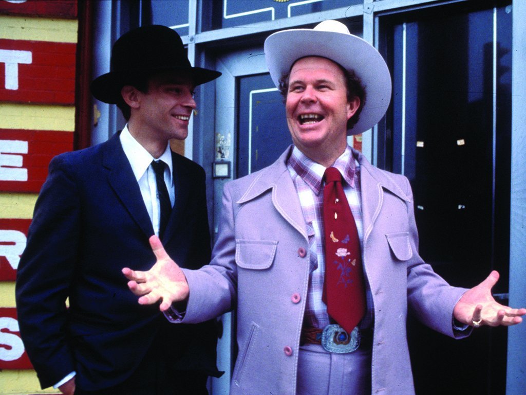   Happy birthday, Ned Beatty! Here in the great WISE BLOOD. 