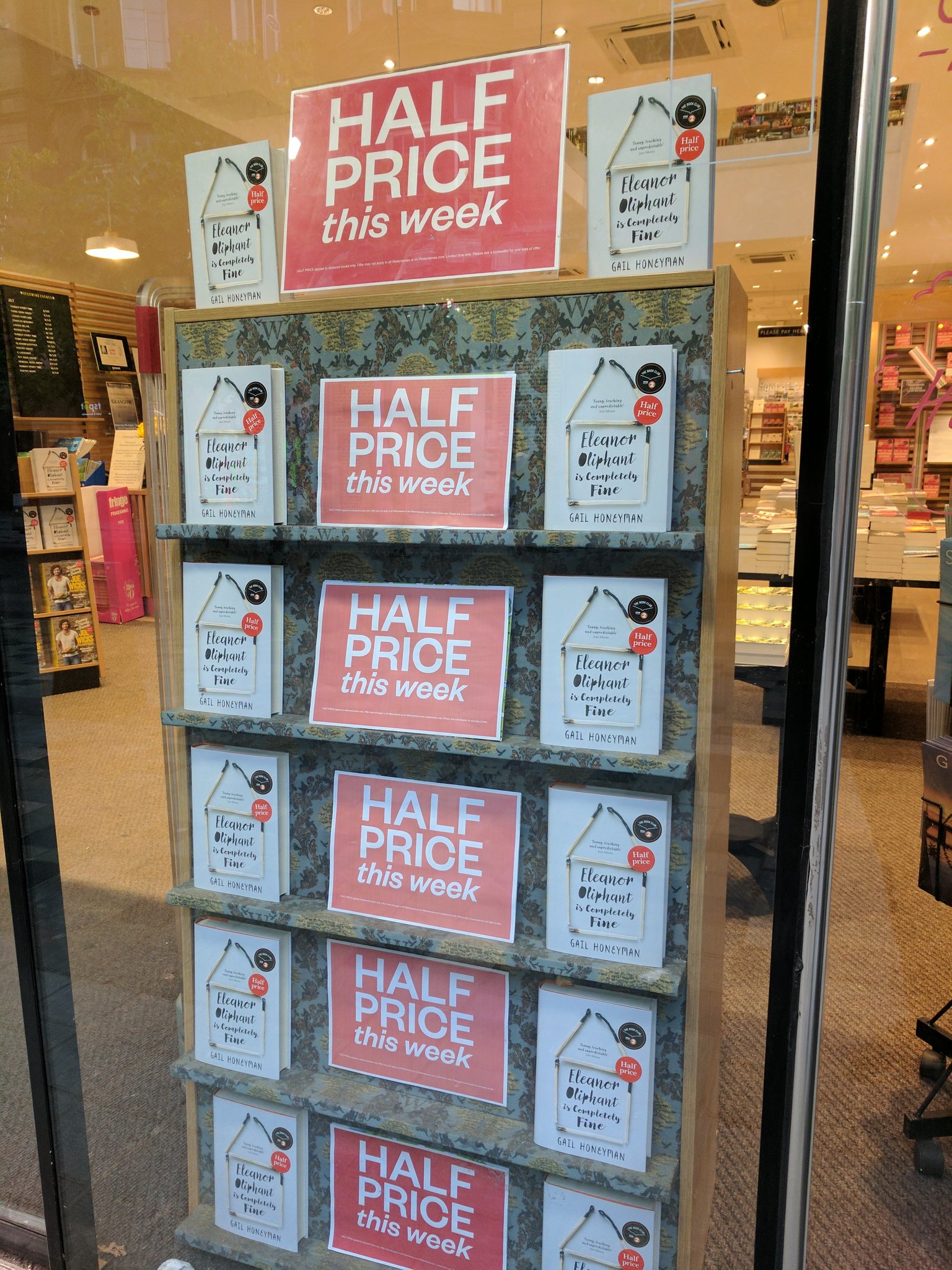 Waterstones Glasgow on Twitter "We are delighted to offer you Eleanor