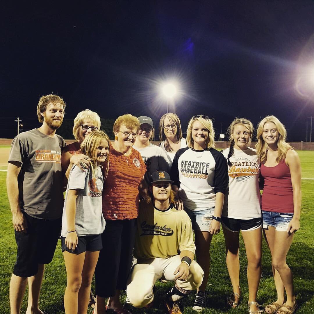 Whit3095's tweet photo. Cornhusker Senior All Star game #catcher #familyofwinners https://t.co/dMkFUOv1wc