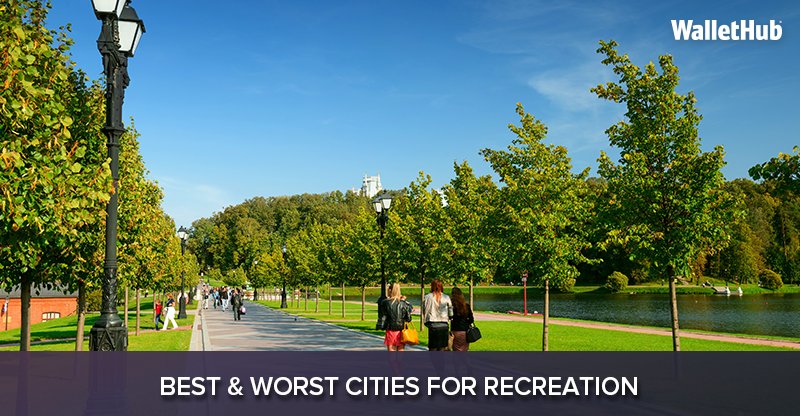 wallethub's tweet image. It's Parks&amp;amp;Recreation Month! Go out and celebrate, especially if you’re in one of 2017’s Best Cities for Recreation: wallethub.com/edu/best-worst…