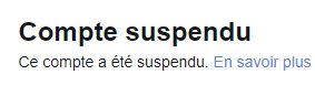 Aujourd'hui est un beau jour : le compte de @AntreDuPatriote a été suspendu ! 😆😆😆